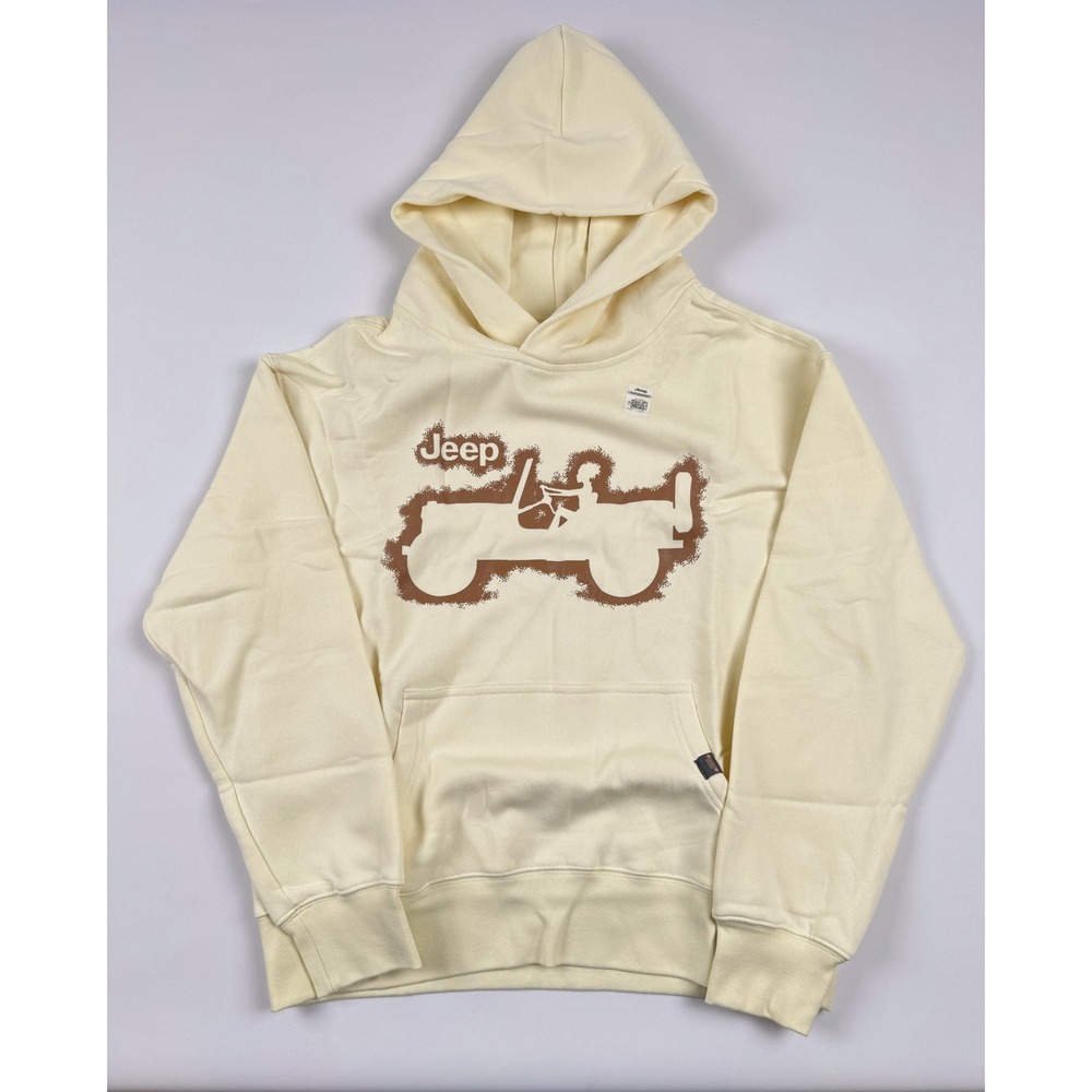 Melanin Edition Loc'd‎ In A Jeep Hoodie - Size XS Color Butter